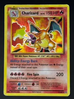Pokemon TCG: Charizard - 11/108 XY Evolutions Holographic [HP] - Image 1