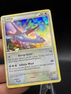 Pokemon TCG Latias HGSS10 Hgss Cracked Ice Holo Basic Promo HP 80 Nm HN3 - Image 2