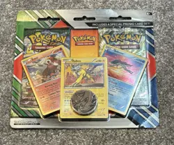 Pokemon 2 booster blister pack - Guardians Rising & Steam Siege - promo - 2017 - Image 1