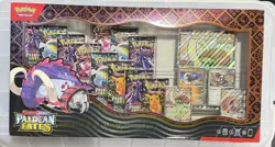 Pokemon - Paldean Fates Great Tusk ex & Iron Threads ex Premium Collection - Image 1
