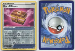 Box of Disaster 154/196 Uncommon Lost Origin Pokemon Reverse Holo NM - Image 3