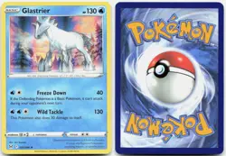 Glastrier 051/196 Holo Rare Lost Origin Pokemon Holo NM/LP - Image 3