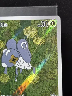 Pokemon Nymble 096/094 Illustration Rare Full Art Holo Phantasmal Flames NM - Image 4