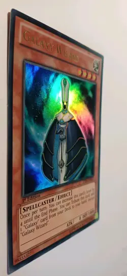 YuGiOh Galaxy Wizard Ultra Rare 1st Edition ZTIN-EN011 Near Mint! - Image 2