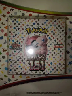 Pokemon 151 SV2a Booster Box Sealed Japanese JAP - Image 1