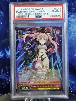 Weiss Schwarz Power Out of This World, Milim SP (English) (PSA 10) - Image 1