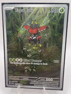 Pokemon TCG Tapu Bulu Illustration Rare Card 065/064 Shrouded Fable - Image 1