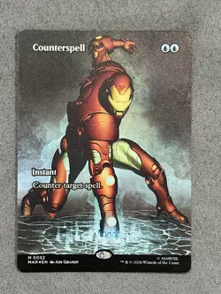 Counterspell Borderless - Foil - Card #0052 - MTG Marvel Super Heroes - Image 1