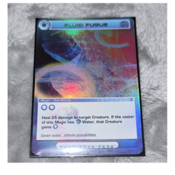 Chaotic TCG Fluid Fugue Mugic Card 150/200 Holo English Standard - Image 1