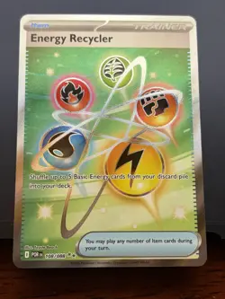 Energy Recycler 108 Pokemon 2026 Perfect Order Full Art Ultra Rare Card - Image 1