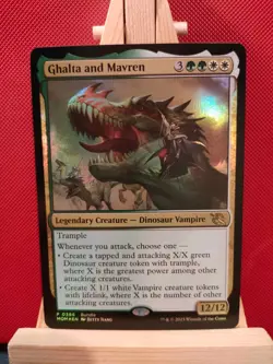 Ghalta and Mavren - Foil Bundle Promo - March of the Machine - Rare - NM - MTG - Image 1