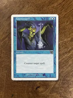Counterspell - 6ED - MTG - MP - Image 1