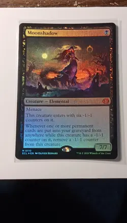 Magic: The Gathering Moonshadow Creature Foil ECL Black 7/7 2026 - Image 3