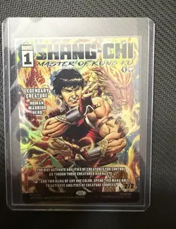 Magic: The Gathering Shang-Chi, Master of Kung Fu Full Art Foil Mythic #0396 - Image 1