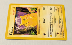 Red Cheeks Pikachu 58 / 102 Base Set Shadowless NM - Image 3