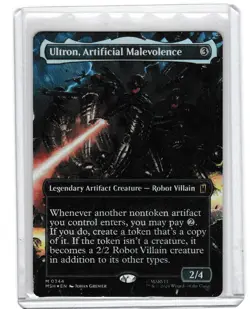 Ultron, Artificial Malevolence (Borderless) (0344) [Marvel Super Heroes] Foil N - Image 1