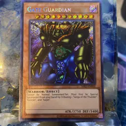 Yu-Gi-Oh! TCG Gate Guardian MRD-EN000 Unlimited Secret Rare - Image 1