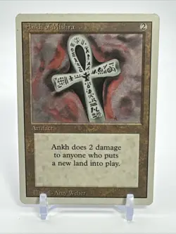 Ankh of Mishra Artifact MTG Magic the Gathering Revised Edition - Image 1