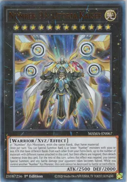 Number 93: Utopia Kaiser NM MAMA 1st Magnificent Mavens Yugioh - Image 1