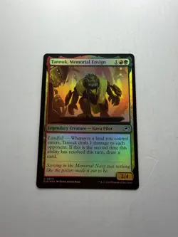 Tannuk, Memorial Ensign NM Foil Edge of Eternities Magic The Gathering Mtg NM - Image 1