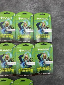 Magic The Gathering Secrets Of Strixhaven Play Boosters Lot Of 10 NEW SEALED RAR - Image 3