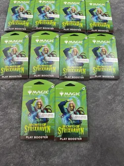 Magic The Gathering Secrets Of Strixhaven Play Boosters Lot Of 10 NEW SEALED RAR - Image 4