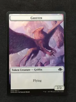 Zombie / Griffin Token - Foil - Dominaria Remastered - NM - EN - 005/002 - Image 2