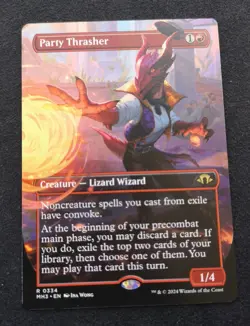 Party Thrasher - Borderless - MH3 - NM Unplayed - EN - 0334 - Image 1