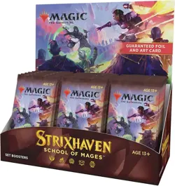 MTG STRIXHAVEN SCHOOL OF MAGES Set Booster Box English Sealed NIB - Image 1