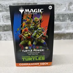 NEW! Deck "Turtle Power" Teenage Mutant Ninja Turtles TMT MTG SEALED! - Image 1