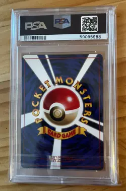 Pokemon TCG Slowking 199 Neo Genesis Holo Card 2000 Japanese Edition PSA 9 Mint - Image 2