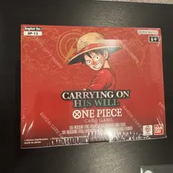 Factory Sealed One Piece TCG: Carrying On His Will Booster Box (OP-13) English - Image 1