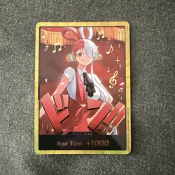 DON!! Card (Uta) (Gold) Extra Booster: One Piece Heroines Edition Foil - Image 1