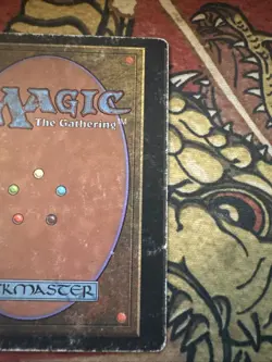 Mtg Magic Card Mirage Tesla’s Dragon Miscut Misprint Error - Image 4