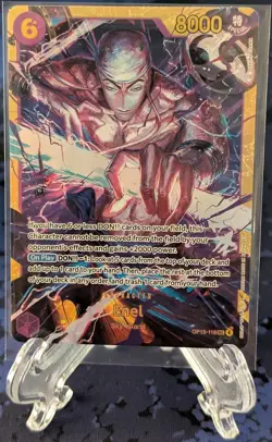 ENEL OP15-118 SEC ALTERNATE ART One Piece TCG Adventure on Kami’s Island NM - Image 1