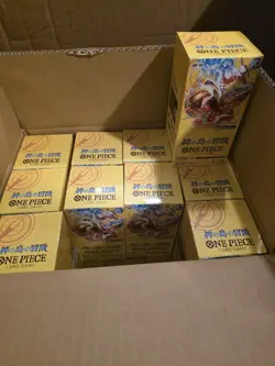 OP-15 Adventure on KAMI’s Island Booster Box JP Sealed One Piece (Sealed) - Image 1