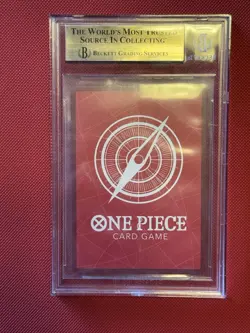 One Piece A Fist of Divine Speed Nami OP11-041 Alt Art L GM MNT 9.5 BGS - Image 2