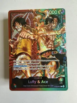 ONE PIECE ENGLISH TCG: (ST-30) Starter Deck EX: Luffy & Ace BRICK ONLY SEALED - Image 2
