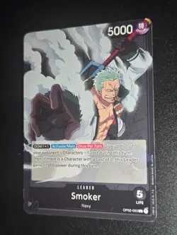 Smoker | OP02-093 L | Black | Paramount War | One Piece TCG - Image 1