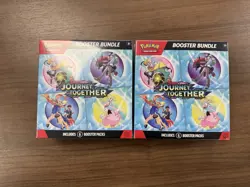 Pokemon TCG Scarlet & Violet Journey Together Booster Bundle, Sealed Lot Of 2 - Image 1