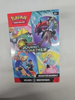 Pokemon TCG Scarlet & Violet Journey Together Booster Bundle Sealed New - Image 1