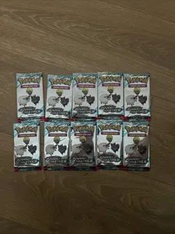 Pokemon TCG Scarlet & Violet Journey Together Fun Pack - 3 Cards - Bundle of 10 - Image 1