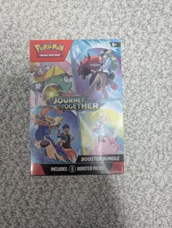 Pokemon TCG Journey Together Booster Bundle SEALED - 6 Booster Packs - Image 1