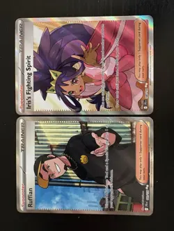 Pokemon TCG Ruffian & Iris’s Fighting Spirit Journey Together Trainer Bundle - Image 1
