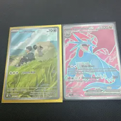 Pokemon TCG Journey Together Bundle x2 salamence ex & wooloo - Image 1