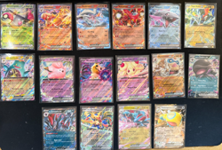 Pokemon TCG Journey Together Complete Ex Set /159 16 Card Bundle - Image 1