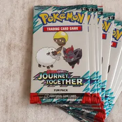 9x Pokemon TCG Bundle - Sealed Scarlet and Violet Journey Together Fun Packs - Image 2