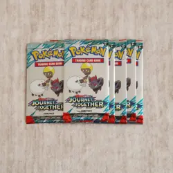 9x Pokemon TCG Bundle - Sealed Scarlet and Violet Journey Together Fun Packs - Image 3