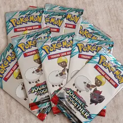 9x Pokemon TCG Bundle - Sealed Scarlet and Violet Journey Together Fun Packs - Image 4