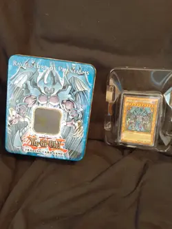 Yugioh RAVIEL LORD OF PHANTASMS 2006 Collectors Tin & Sealed CARD - Image 1